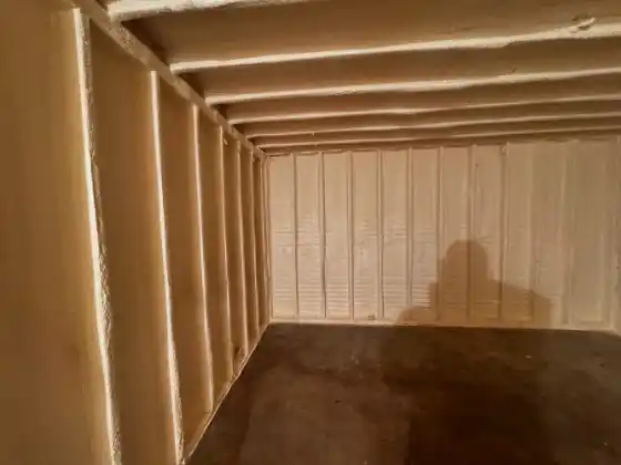 Spray foam insulation project