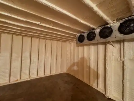 Spray foam insulation project