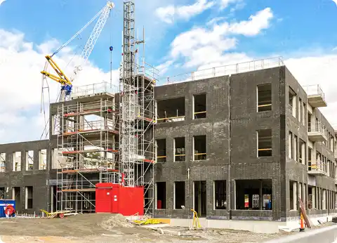 Spray foam insulation for new construction